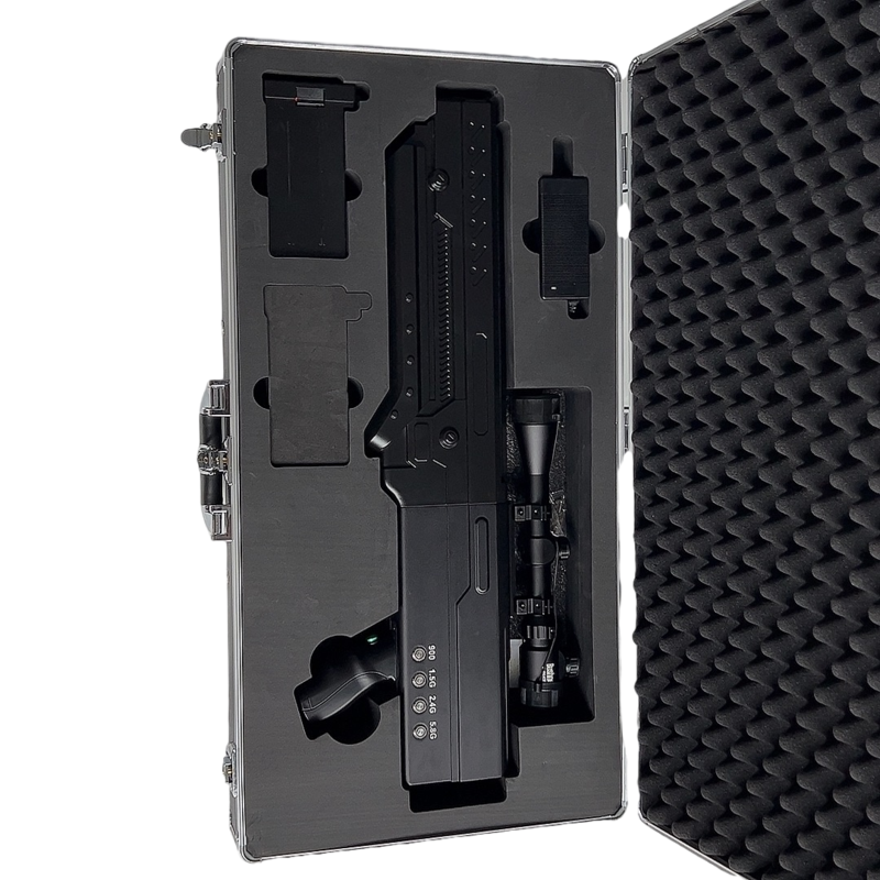  大武口手持便携式枪型低空防御反制四通道B型