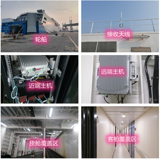  大武口海上游轮轮船渔船覆盖案例